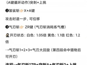 怪物猎人崛起：太刀达人艺技能使用指南——何时运用及适用场合解析