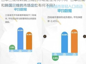 日本三线和韩国三线的市场定位有何不同—日本三线和韩国三线的市场定位有何不同？