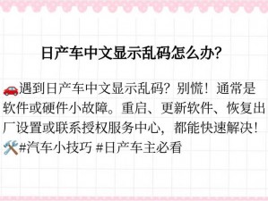 日产中字乱码一二三：一款功能强大、易于使用的视频播放器