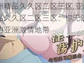 亚洲精品久久区二区三区,亚洲精品久久区二区三区：你无法想象的亚洲激情地带