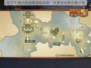 天下手游65级地图探秘指南：风景党玩家必游之地