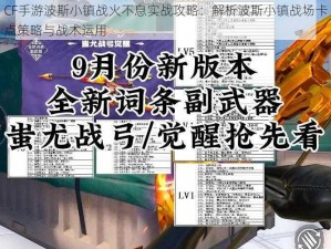 CF手游波斯小镇战火不息实战攻略：解析波斯小镇战场卡点策略与战术运用