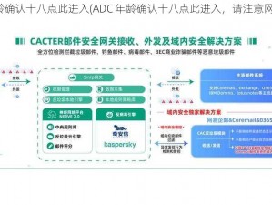 ADC年龄确认十八点此进入(ADC 年龄确认十八点此进入，请注意网络安全)