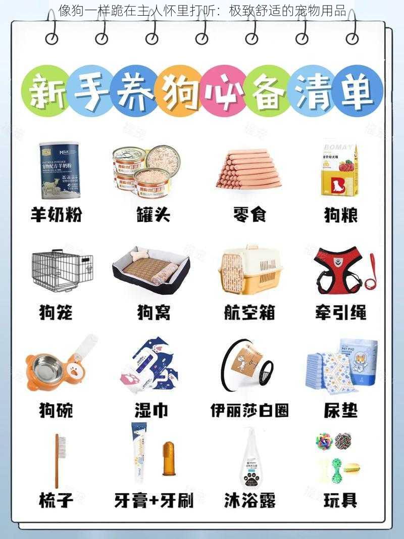 像狗一样跪在主人怀里打听：极致舒适的宠物用品