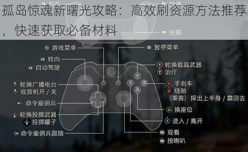 孤岛惊魂新曙光攻略：高效刷资源方法推荐，快速获取必备材料