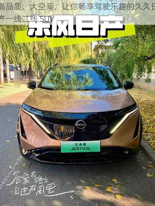 高品质、大空间，让你畅享驾驶乐趣的久久日产一线二线 SUV