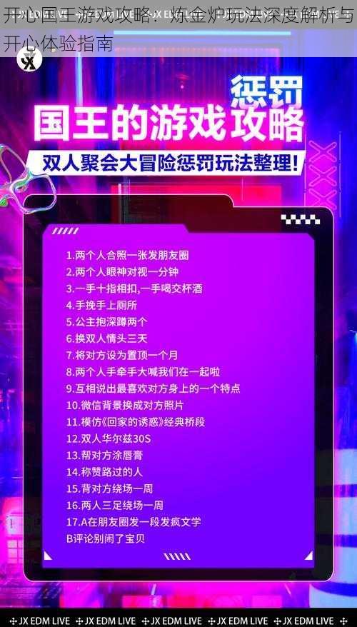 开心国王游戏攻略：炼金炉玩法深度解析与开心体验指南