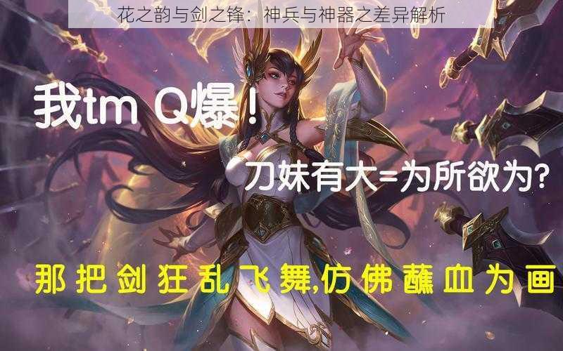 花之韵与剑之锋：神兵与神器之差异解析