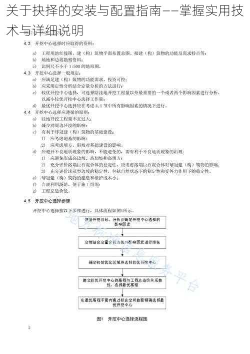 关于抉择的安装与配置指南——掌握实用技术与详细说明