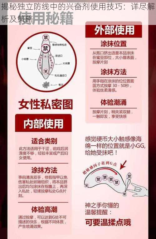 揭秘独立防线中的兴奋剂使用技巧：详尽解析及策略