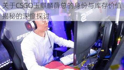 关于CSGO玉麒麟薛总的身份与库存价值揭秘的深度探讨