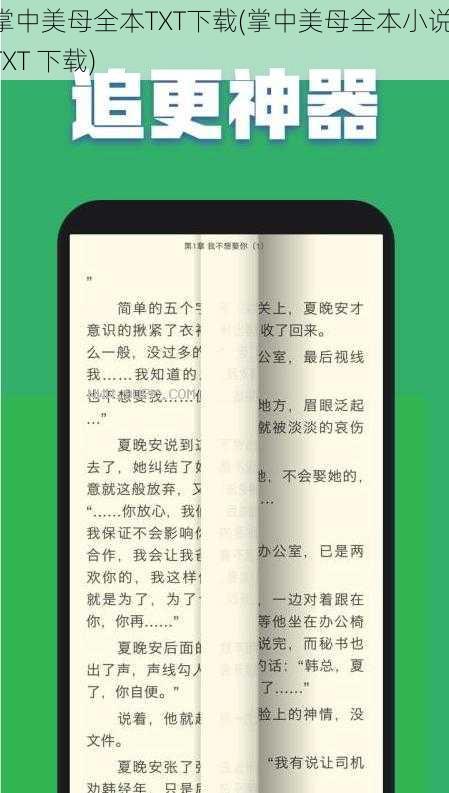 掌中美母全本TXT下载(掌中美母全本小说 TXT 下载)