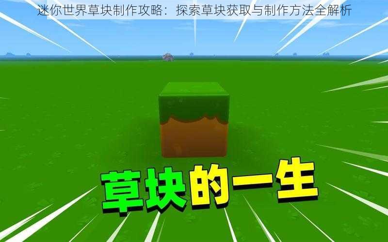 迷你世界草块制作攻略：探索草块获取与制作方法全解析