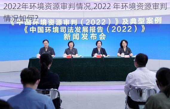 2022年环境资源审判情况,2022 年环境资源审判情况如何？