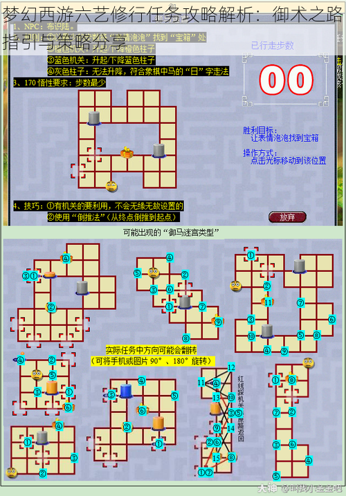 梦幻西游六艺修行任务攻略解析：御术之路指引与策略分享