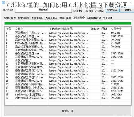 ed2k你懂的—如何使用 ed2k 你懂的下载资源