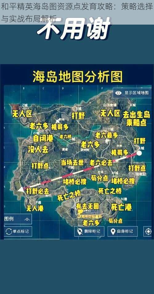 和平精英海岛图资源点发育攻略：策略选择与实战布局解析